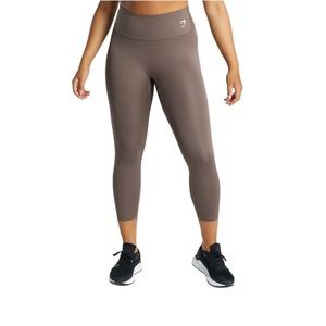 NWOT Gymshark Training 7/8 Leggings in Brown Size XS